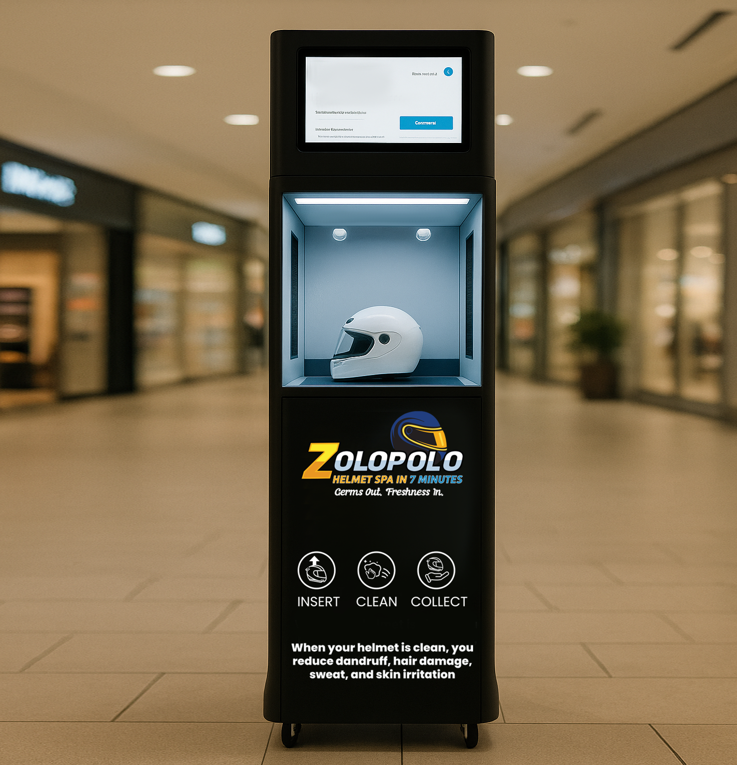 A modern vending machine